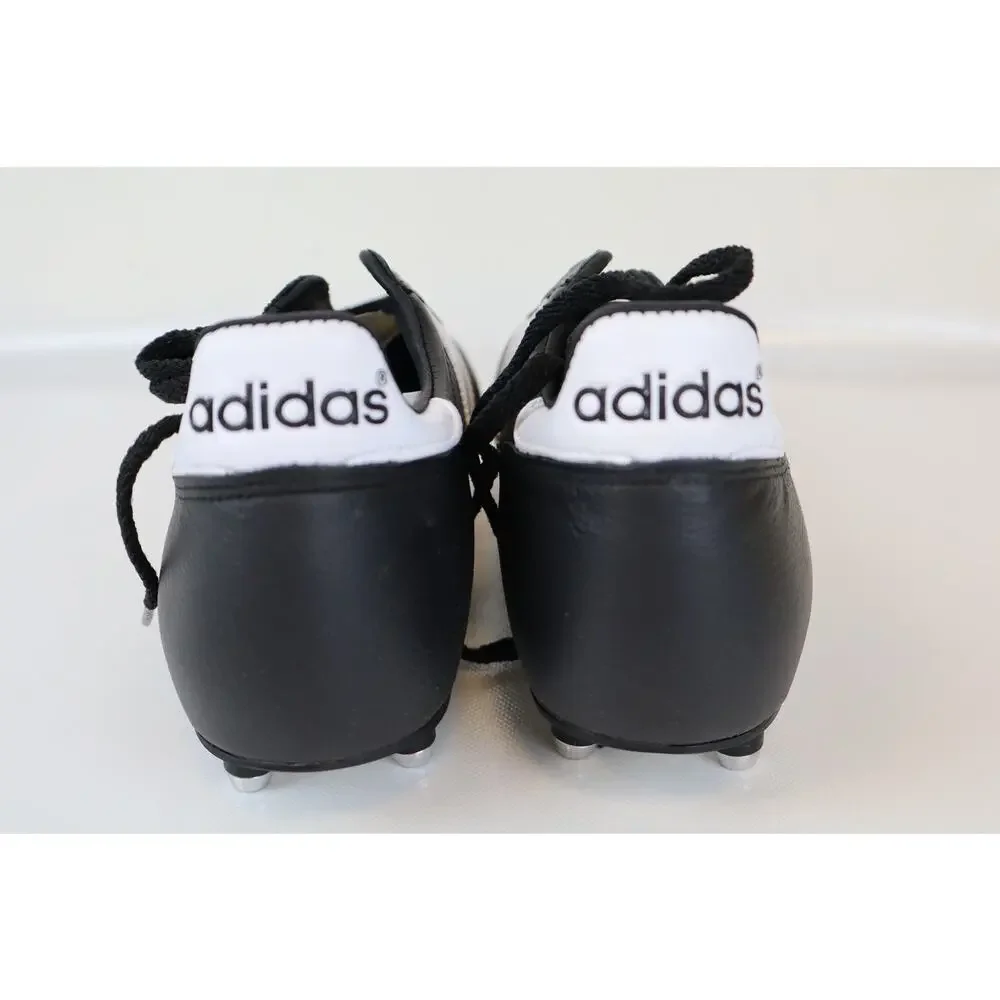 NEW Adidas World Cup 011040 Soccer Cleats Men's Black Football Leather Size 9.5